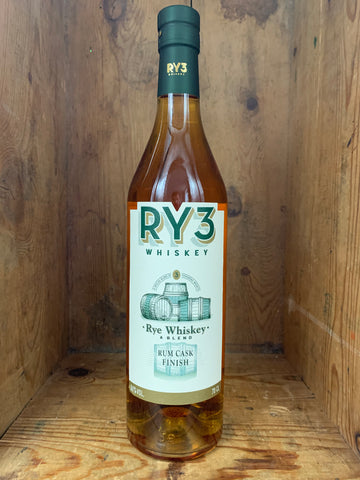 Ry3 Rye Whiskey Rum Cask Finish 50%