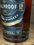 Ezra Brooks Full Proof Barrel Pick by 100proof.dk 60%